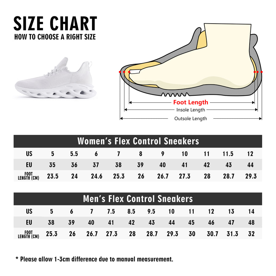 DIY - Womens Flex Control Sneakers