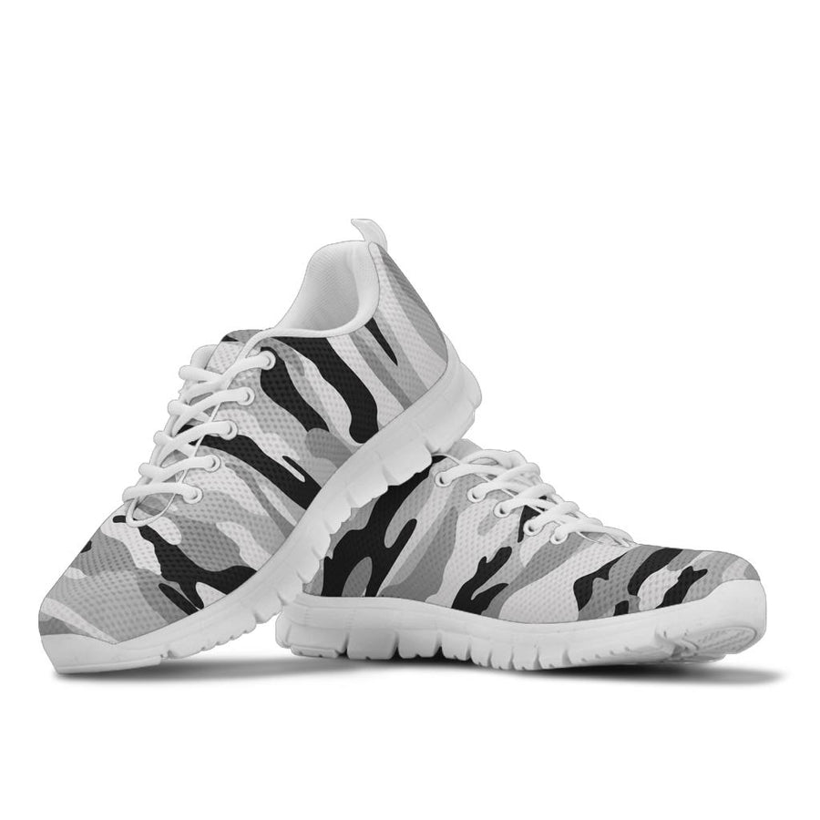 Knit Sneakers_Camo Grey_Combo