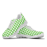 Thumbnail for Mesh Sneakers Apple Green on White HT Pattern