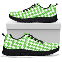 Thumbnail for Mesh Sneaker Apple Green on White HT Pattern