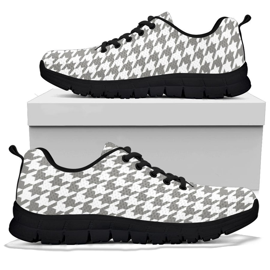 Mesh Sneakers_Gray on White_HT Pattern