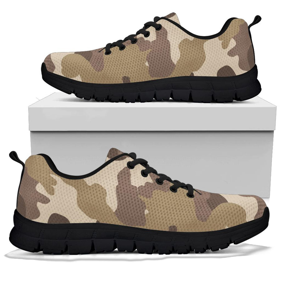 Knit Sneakers_Military Tan_Camo