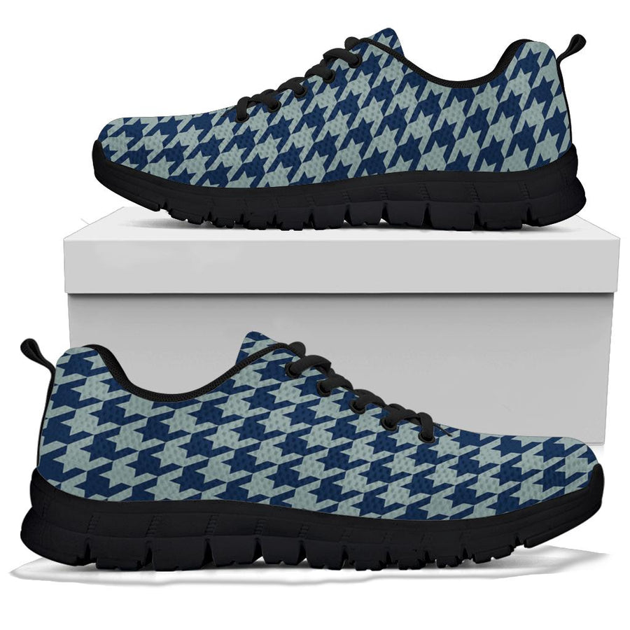 Mesh Sneakers_Blue on Silver_D_HT Pattern