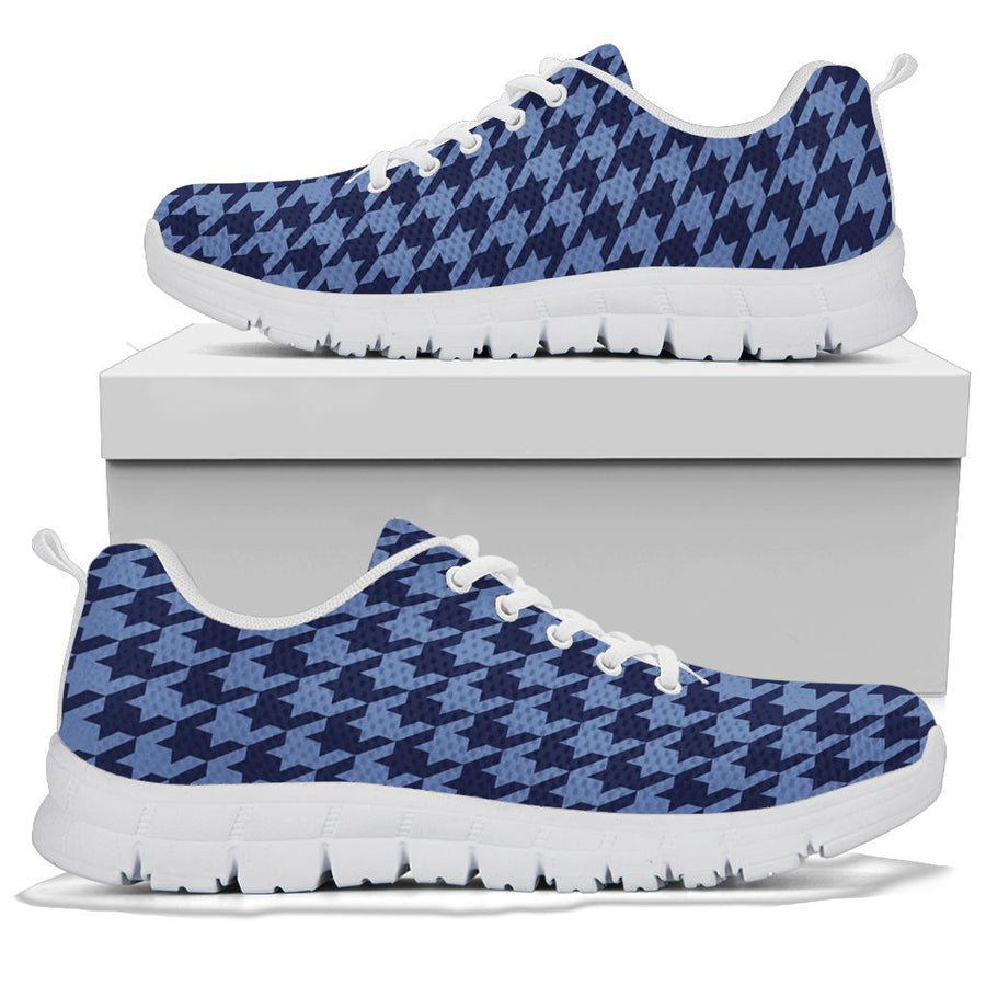 Mesh Sneakers_BLUE on NAVY_M_HT Pattern