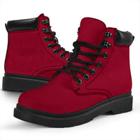Thumbnail for All-Season Boots_Burgundy_ Micro-Suede