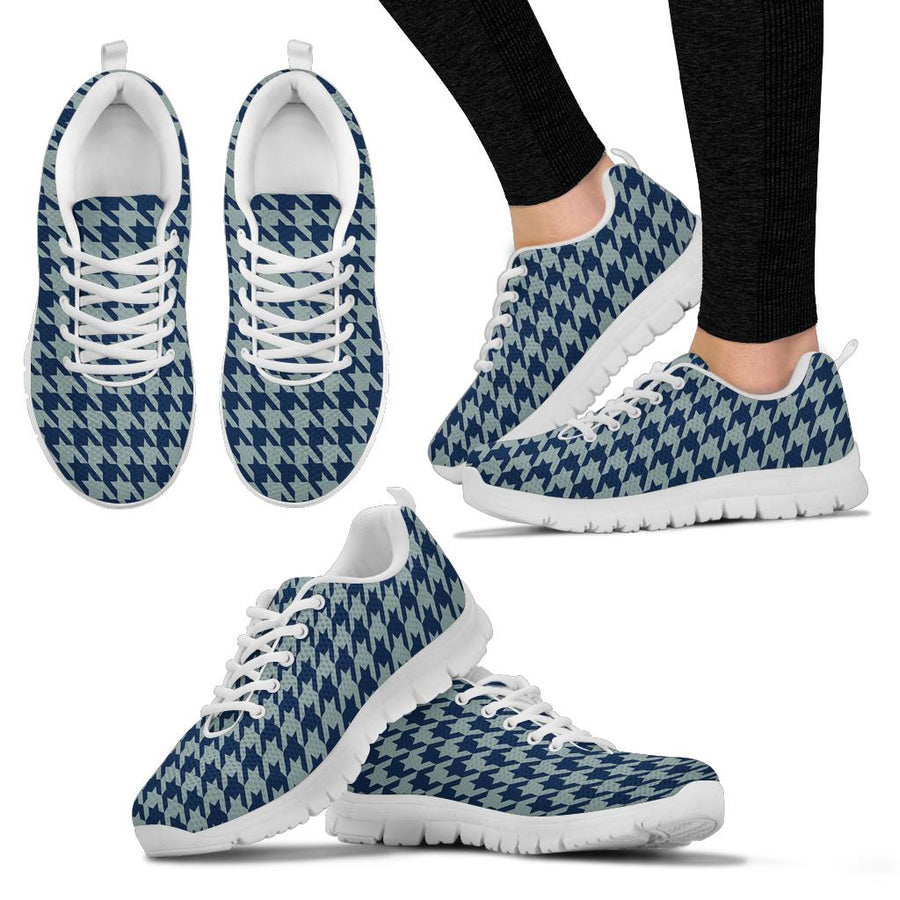 Mesh Sneakers_Blue on Silver_D_HT Pattern
