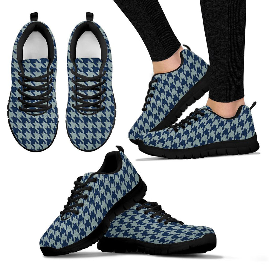Mesh Sneakers_Blue on Silver_D_HT Pattern