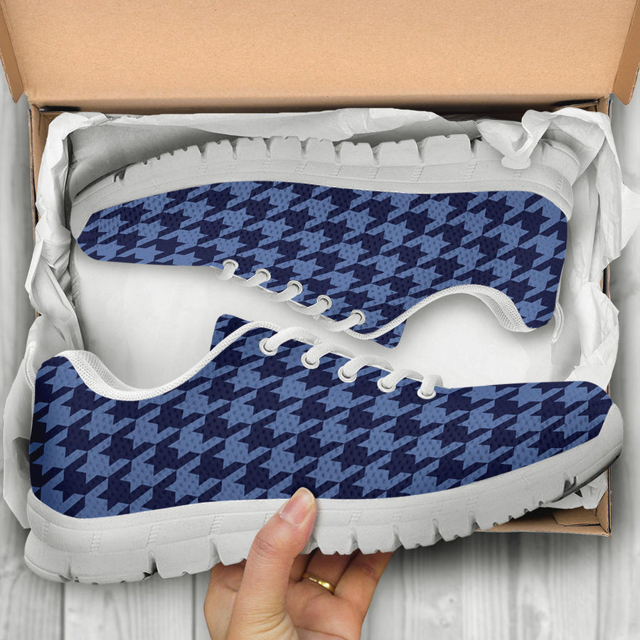 Mesh Sneakers_BLUE on NAVY_M_HT Pattern