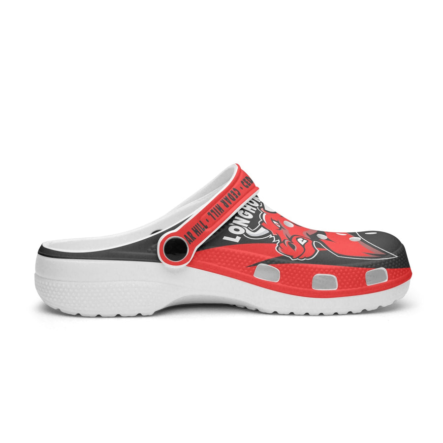 Cedar Hill Longhorns 413. All Over Printed Clogs