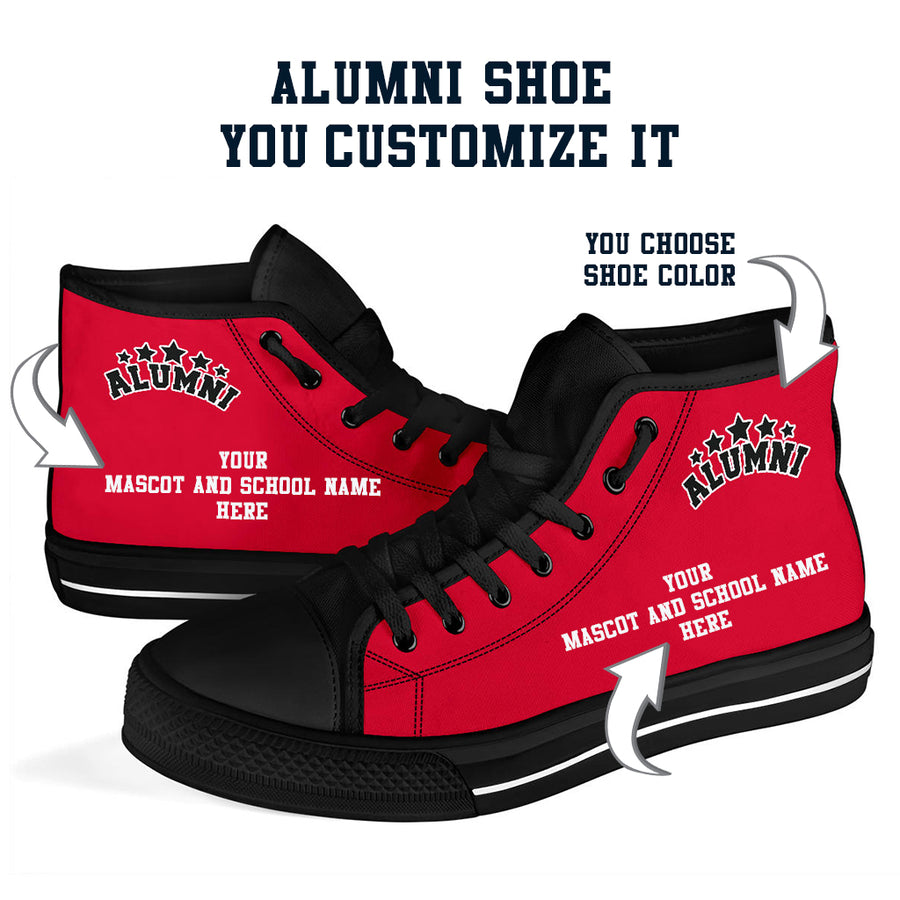 Customize it- Alumni Classic High Top Canvas Sneaker