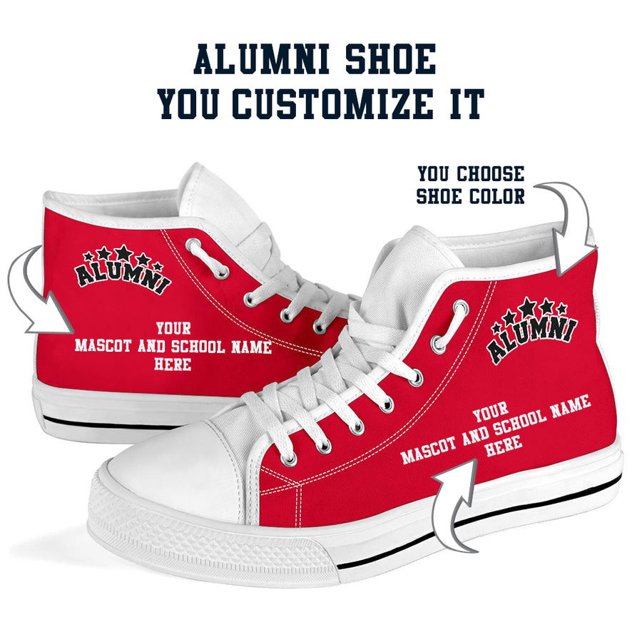 Customize it- Alumni Classic High Top Canvas Sneaker