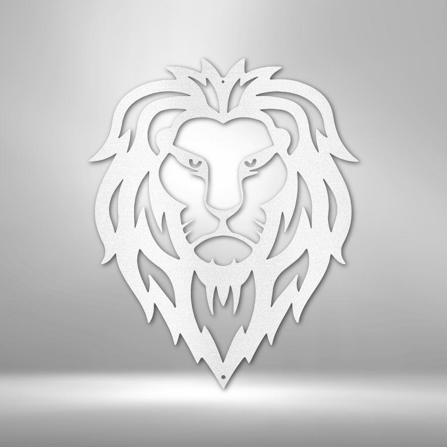 Lion Head - Steel Sign