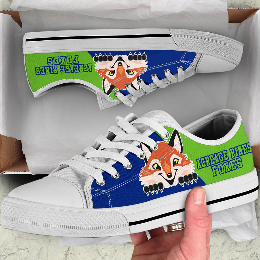 Acreage Pines Foxes-Low-top Canvas Shoes