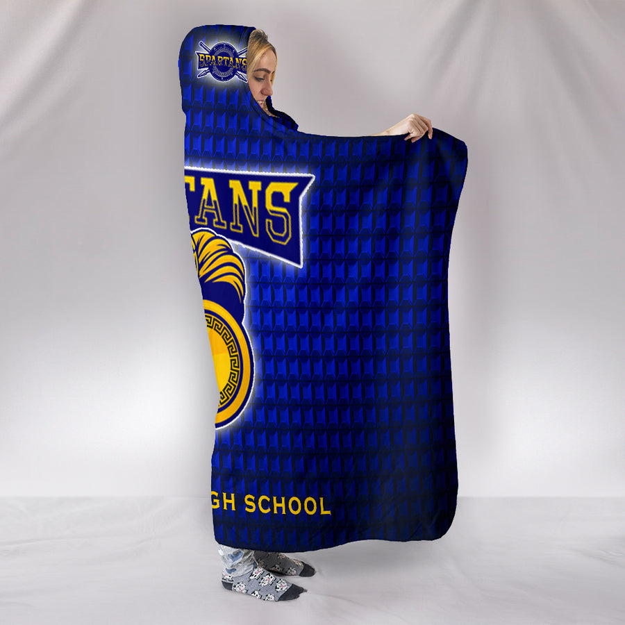 Samuell HS TX Hooded Blanket