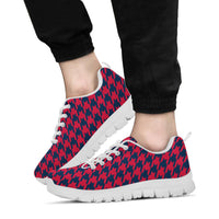 Thumbnail for Mesh Sneakers_Blue on Red_NE_HT Pattern