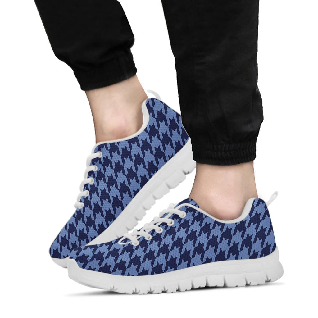Mesh Sneakers_BLUE on NAVY_M_HT Pattern