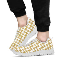 Thumbnail for Mesh Sneakers_Old Gold on White_HT Pattern