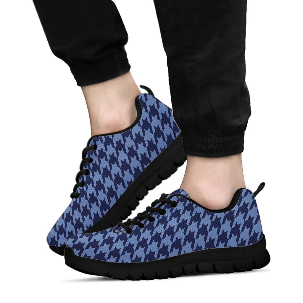 Mesh Sneakers_BLUE on NAVY_M_HT Pattern