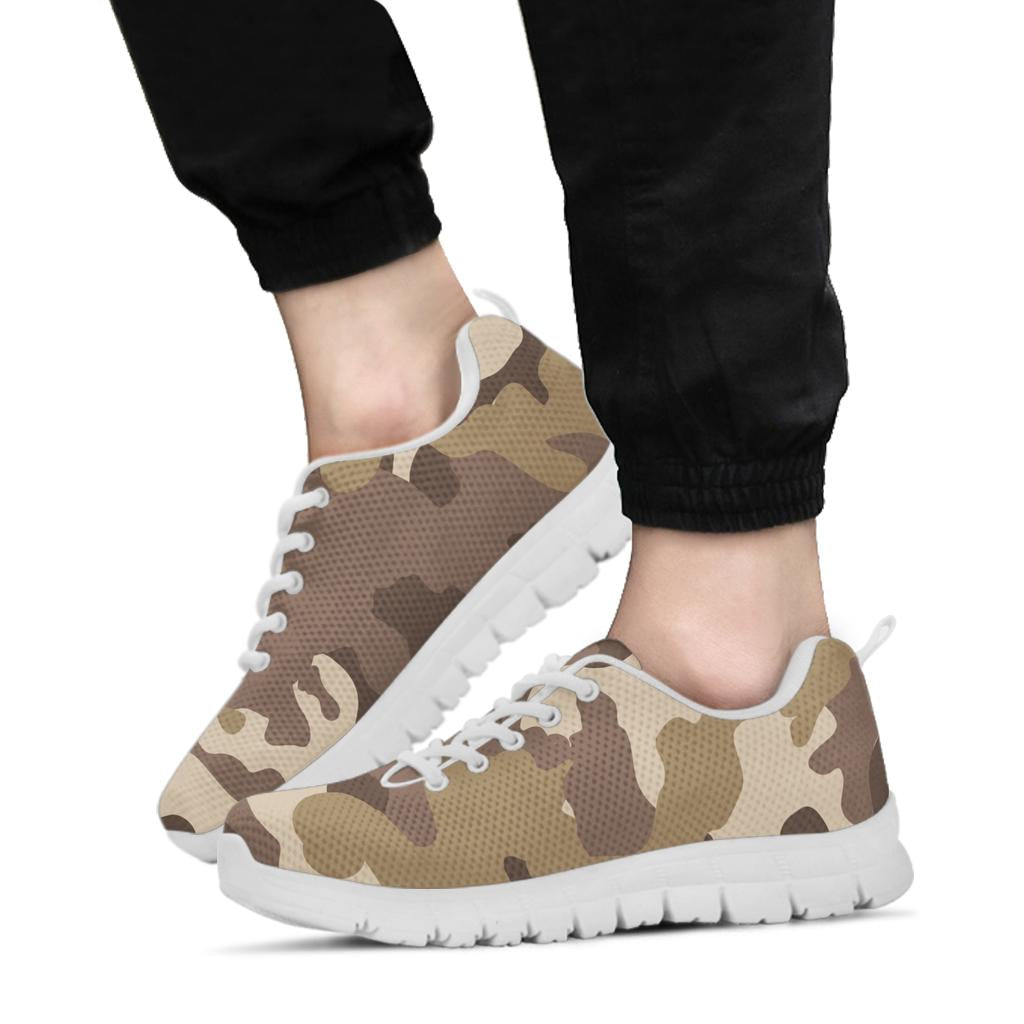 Knit Sneakers_Military Tan_Camo