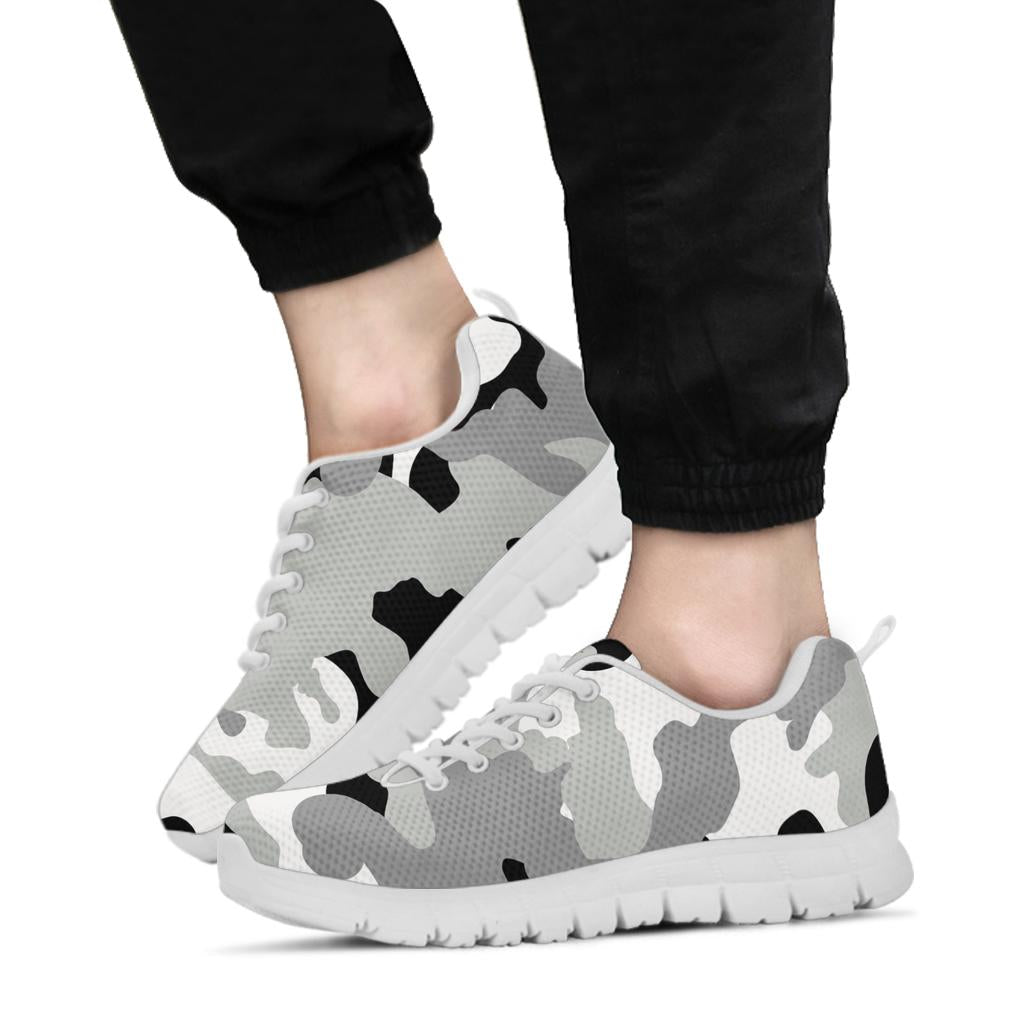 Knit Sneakers_Military Gray_Camo