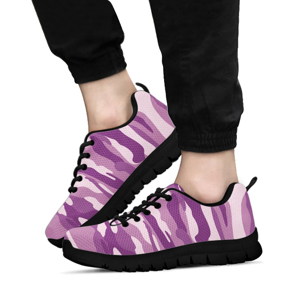 Knit Sneaker_Camo Purple_Combo