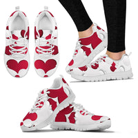 Thumbnail for Valentine's Day Special-Heart2 Print Running Shoes For Women-Free Shipping