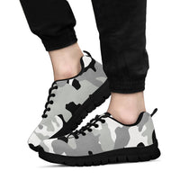 Thumbnail for Knit Sneakers_Military Gray_Camo