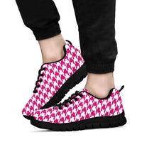 Thumbnail for Mesh Sneakers_Hot Pink on White_HT Pattern
