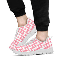Thumbnail for Mesh Sneakers_Pink on White_HT Pattern