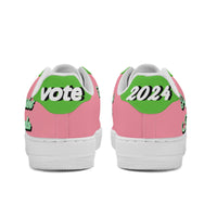 Thumbnail for President Kamala 2024-Womens Low Top Leather Sport Sneakers