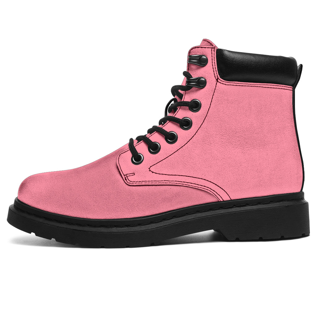 All-Season Boots_Pink_Micro-Suede