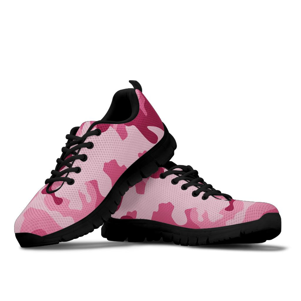Knit Sneakers_Military Pink_Camo