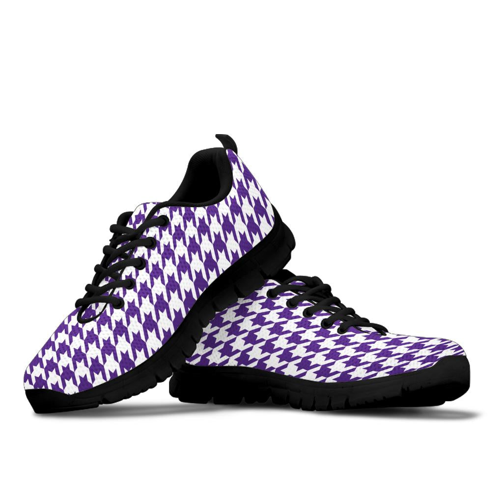 Mesh Sneakers_Purple on White_HT Pattern