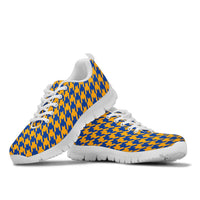 Thumbnail for Mesh Sneakers_Blue on Gold_R_HT Pattern