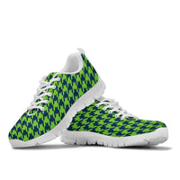 Thumbnail for Mesh Sneaker_Navy on Green-A_S HT Pattern