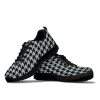 Thumbnail for Mesh Sneakers_Black on Silver_V_HT Pattern