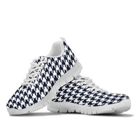 Thumbnail for Mesh Sneakers_Navy on White_HT Pattern