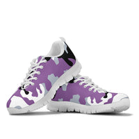 Thumbnail for Knit Sneakers_Military Purple_Camo