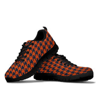 Thumbnail for Mesh Sneaker_Navy on Orange_C_HT Pattern