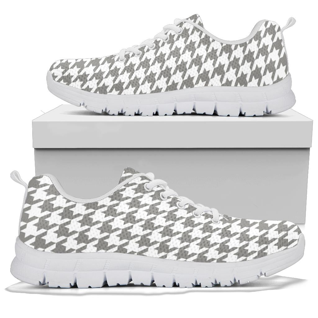 Mesh Sneakers_Gray on White_HT Pattern