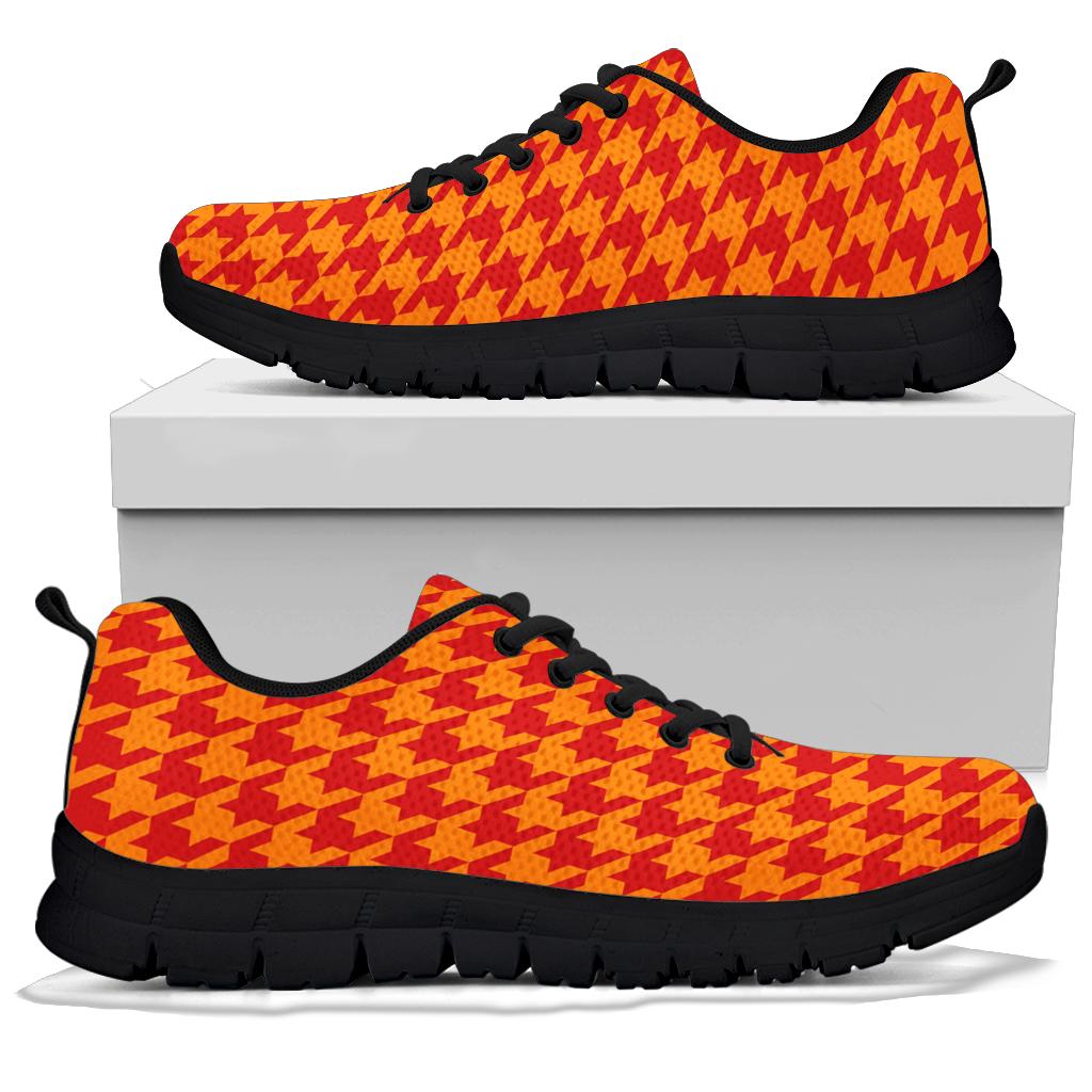 Mesh Sneaker_Red on Orange_T_HT Pattern