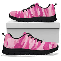 Thumbnail for Knit Sneakers_Camo Pink_Combo