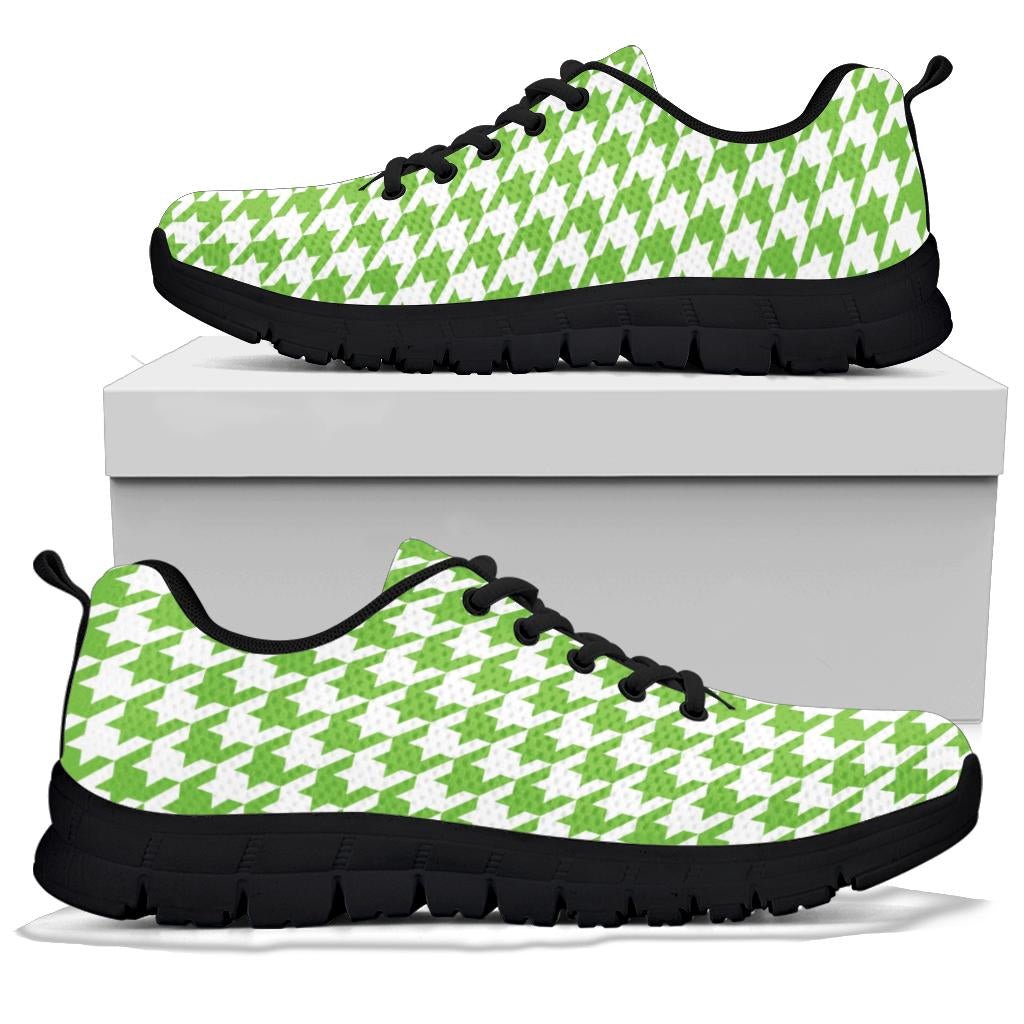 Mesh Sneakers_Seahawk Green on White_HT Pattern