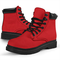 Thumbnail for All-Season Boots_Red_ Micro-Suede