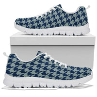 Thumbnail for Mesh Sneakers_Blue on Silver_D_HT Pattern