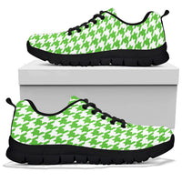 Thumbnail for Mesh Sneaker_Apple Green on White_HT Pattern