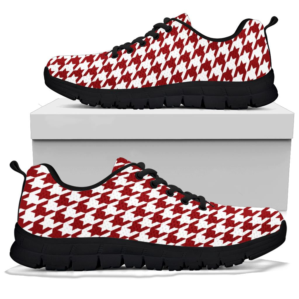 Mesh Sneakers_Cardinal on White_HT Pattern