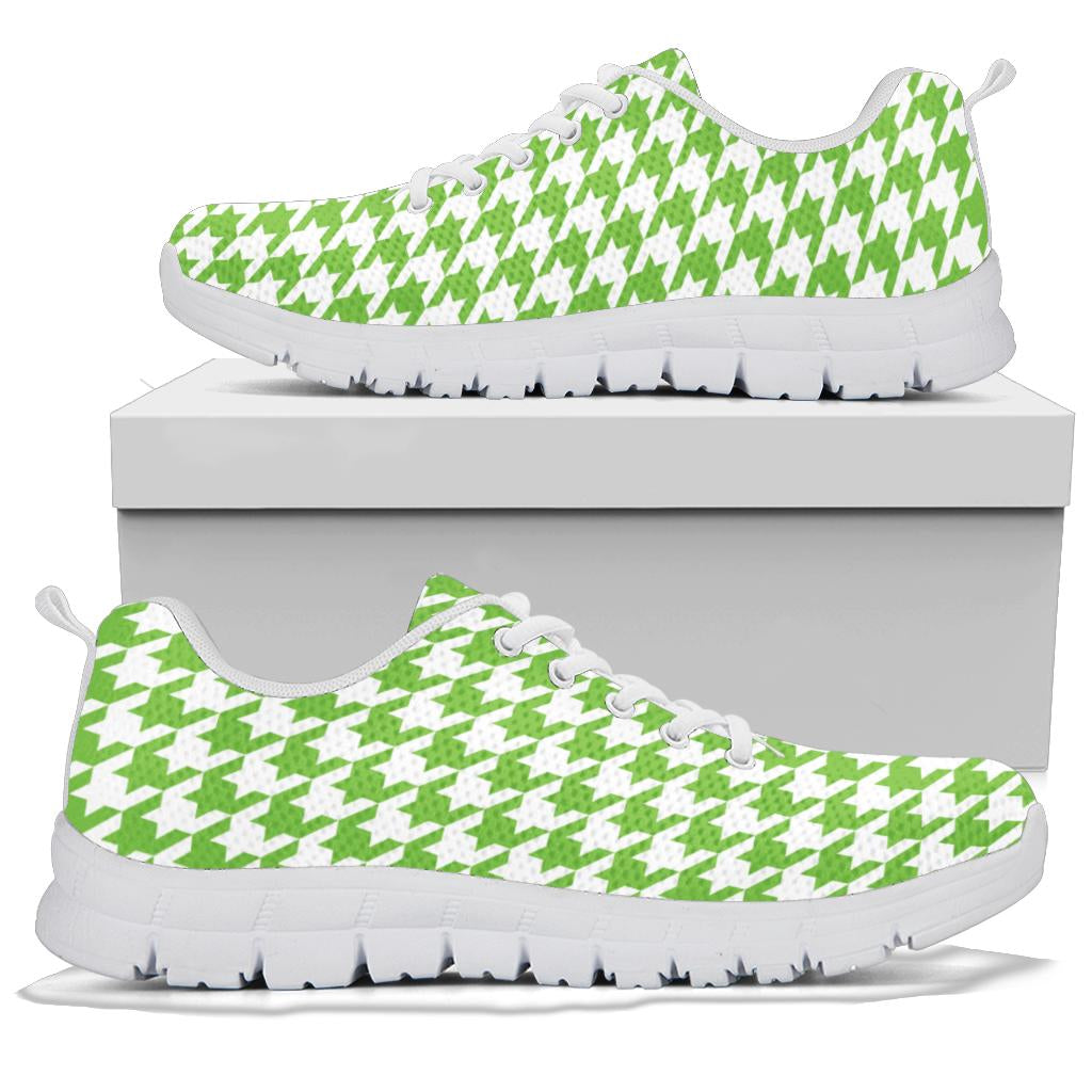 Mesh Sneakers_Seahawk Green on White_HT Pattern