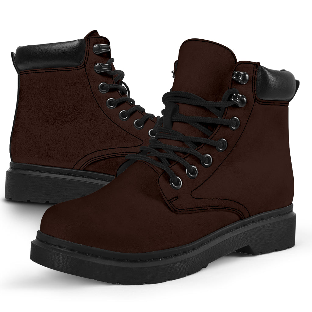 All-Season Boots_Brown_Micro-Suede