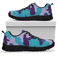 Thumbnail for Knit Sneakers_Military Teal_Camo